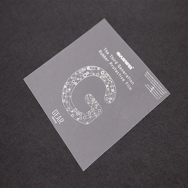 Película Protetora Para Borracha de Tênis de Mesa SANWEI - 3rd Generation - Transparente