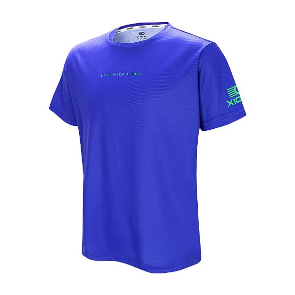 Camiseta Para Tênis de Mesa XIOM - LIV 5 - Azul