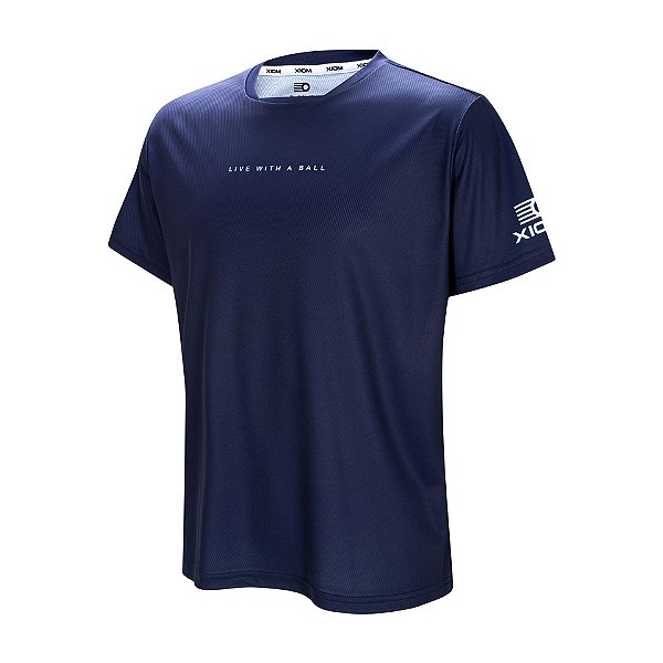 Camiseta Para Tênis de Mesa XIOM - LIV 5 - Navy
