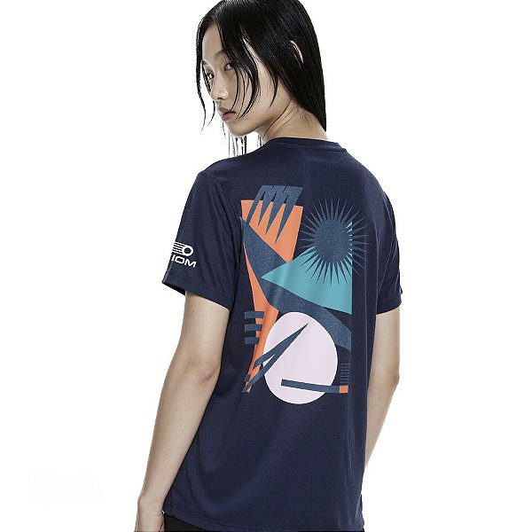 Camiseta Para Tênis de Mesa XIOM - LIV 5 - Navy
