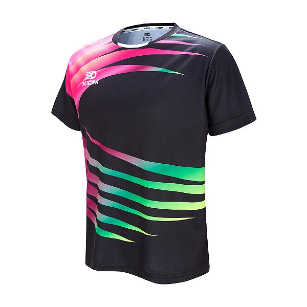 Camiseta Para Tênis de Mesa XIOM - CLAW - Preto