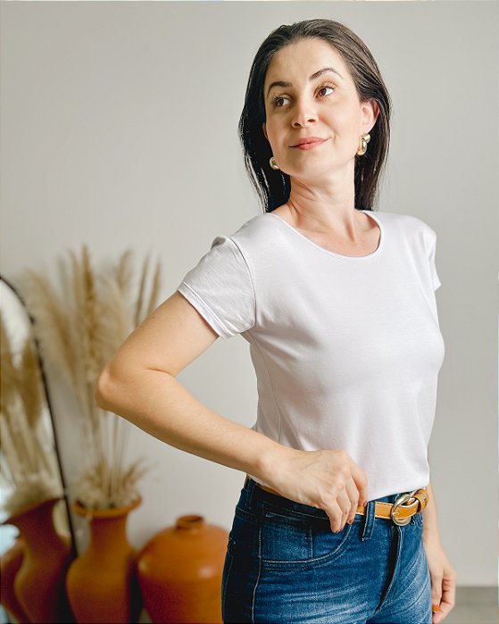 Blusa Baby Look - Slim, Plus e ExPlus Size