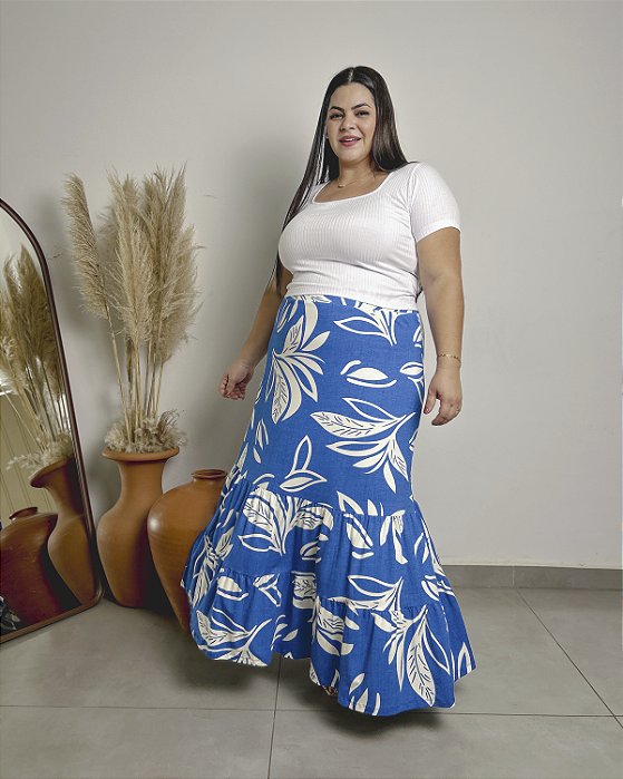 Saia Longa 3 Marias - Slim e Plus Size