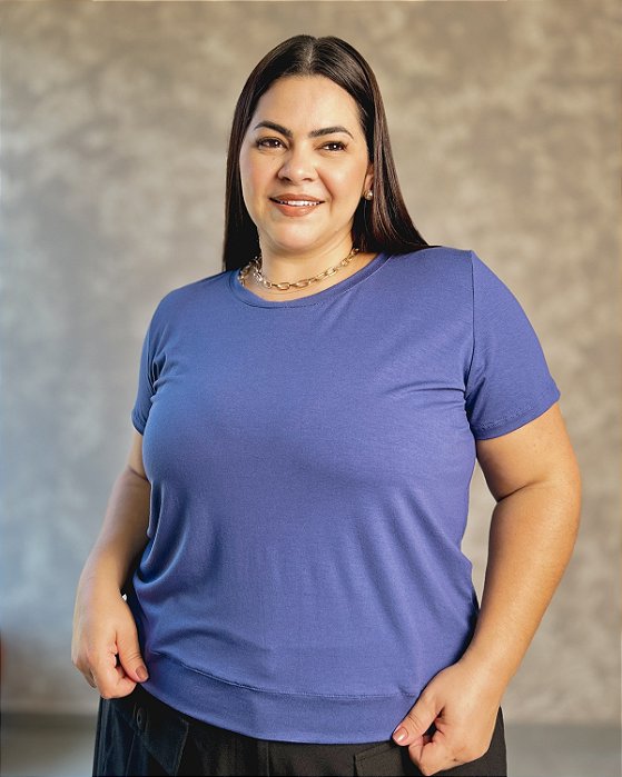 Blusa Estilo Mullet - Slim e Plus Size