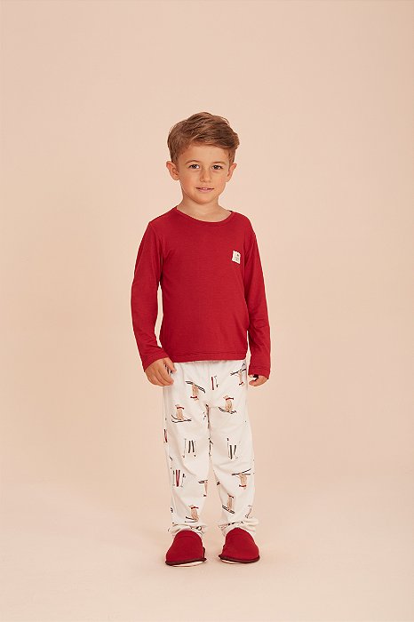 Pijama Infantil Esqui