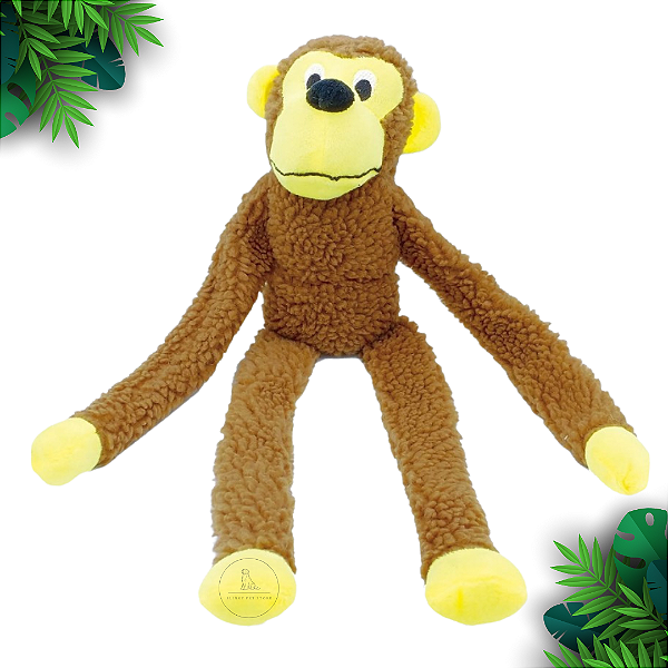 Macaco De Pelúcia Pet