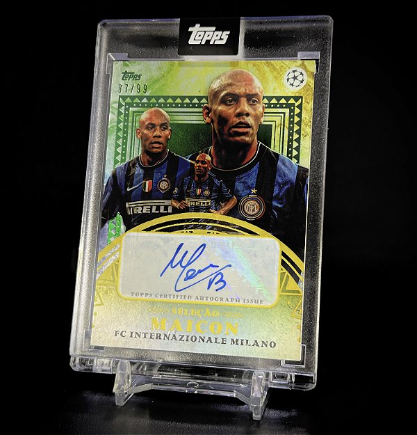 Maicon #/99 Autógrafo - 2023/24 Topps Seleção