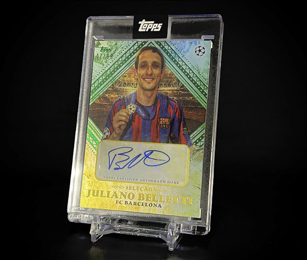Juliano Belletti #/99 Autógrafo - 2023/24 Topps Seleção