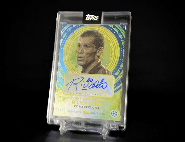 Rivaldo #/49 Autógrafo - 2023/24 Topps Seleção