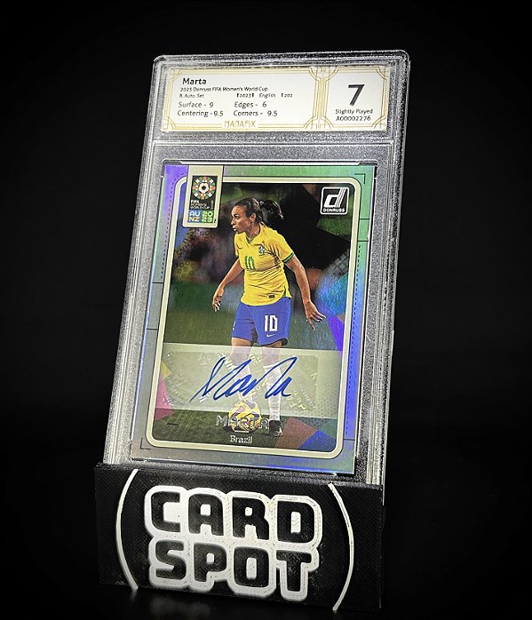Marta MGS 7 Autógrafo - 2023 Panini Donrus FIFA Women's World Cup