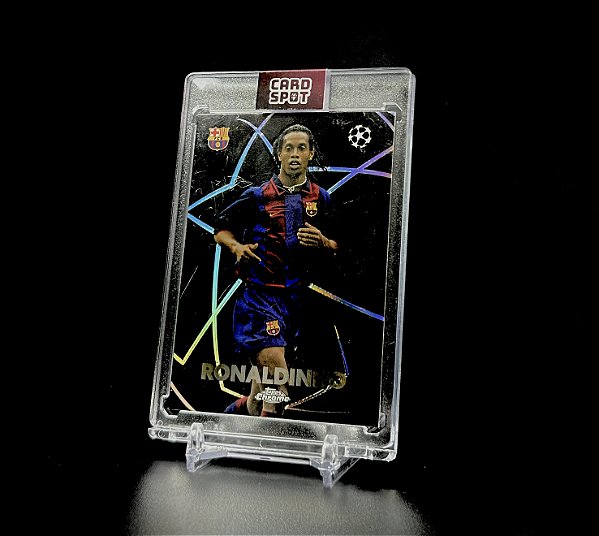 Ronaldinho Shadow Etch - 2023-24 Topps Chrome UCC