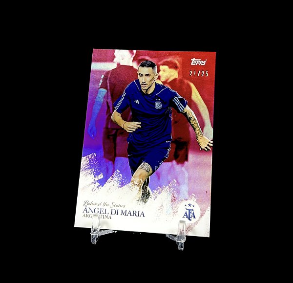 Angel Di Maria Behind the Scenes 21/25 - 2023 Topps Argentina World Champions