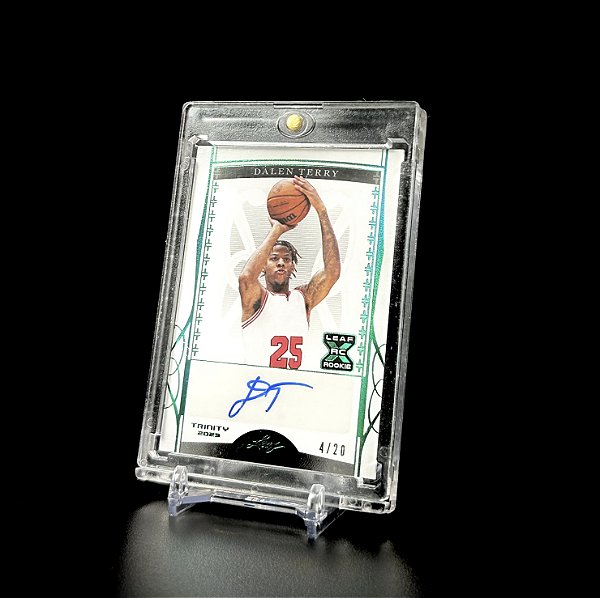 Dalen Terry 04/20 Autógrafo RC Rookie - 2023 Leaf Trinity Basketball
