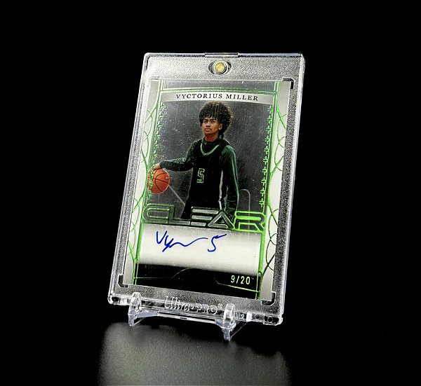 Vyctorius Miller 9/20 Clear - 2023 Leaf Trinity Basketball