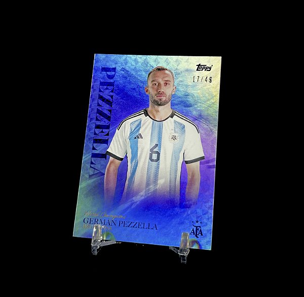 Germán Pezzella 17/49 - 2023 Topps Argentina World Champions