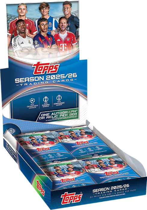 [BREAK 189] BREAK 2025-26 TOPPS UCC HOBBY BOX - ESCOLHE SEU TIME