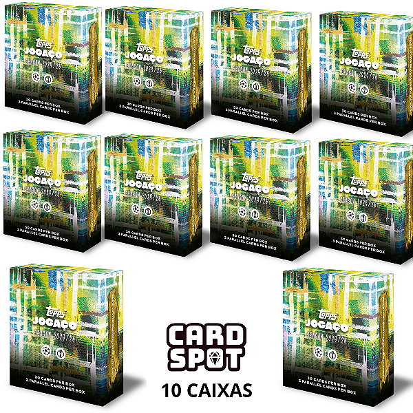 PRE VENDA [BREAK 192] 10 CAIXAS - BREAK 2025-26 TOPPS JOGACO - ESCOLHA SEU TIME/JOGADOR