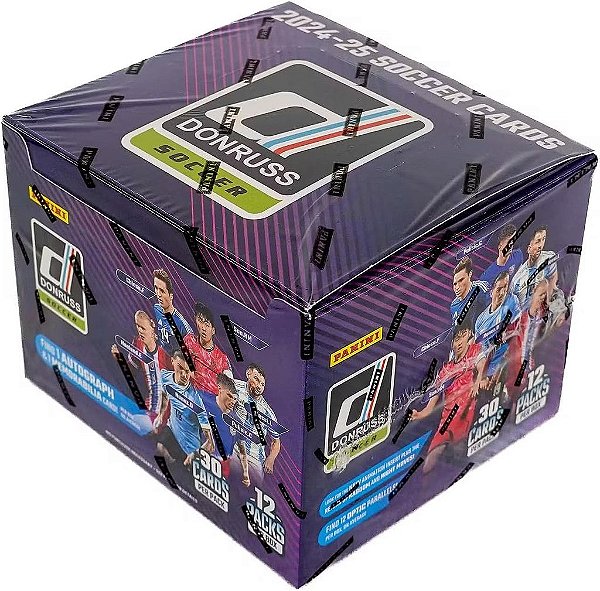 [LACRADO] 2024-25 Panini Donruss Soccer - Hobby Box Autógrafo Garantido