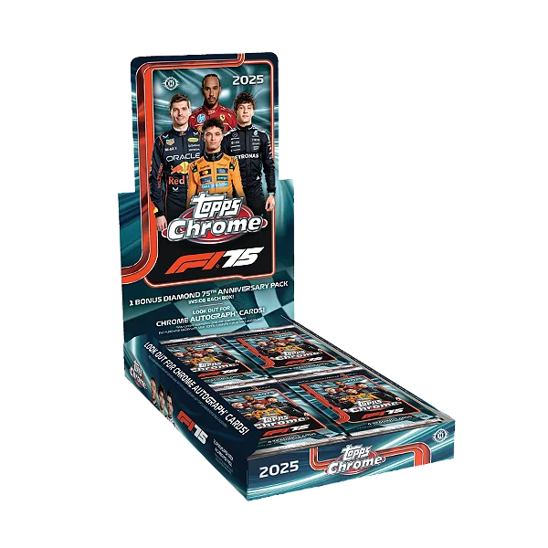 [LACRADO] 2025 Topps Chrome Formula 1 - Hobby Box