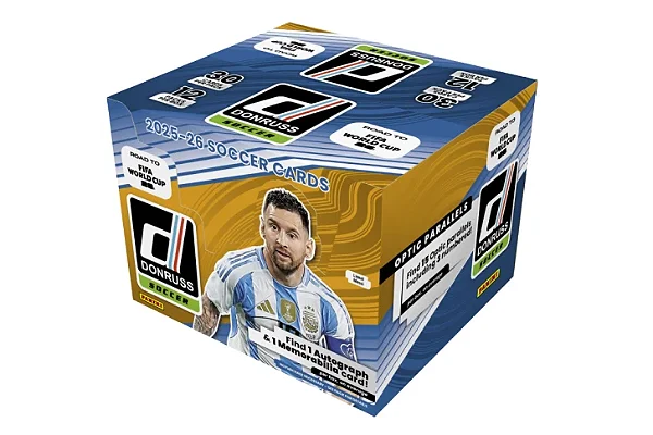 [BREAK 201] 2025-26 Panini Donruss Road to World Cup - Hobby Box (PYT Escolha o seu time)