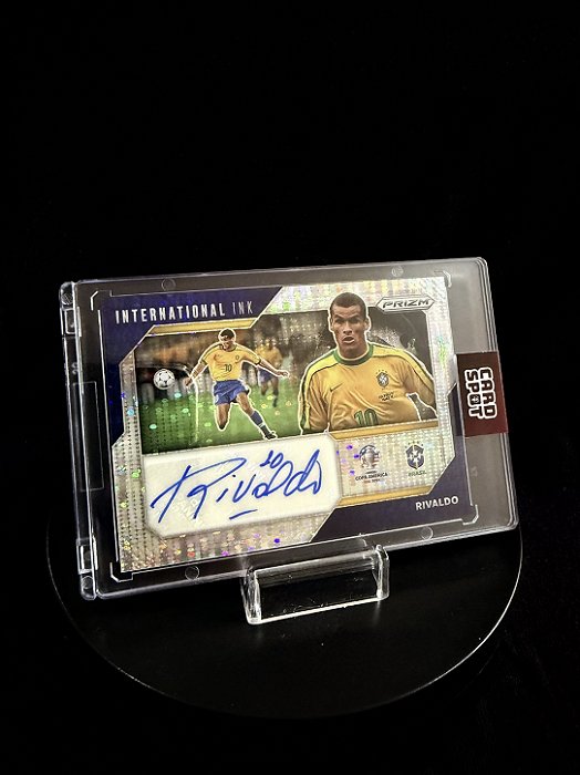 Rivaldo Autógrafo - 2024 Panini Prizm Copa America