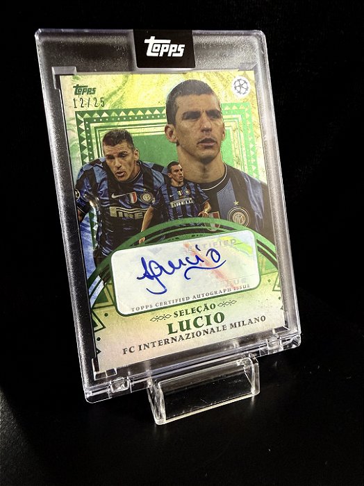 Lúcio Autógrafo /25 - 2024 Topps Seleção