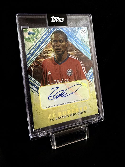 Zé Roberto Autógrafo /49 - 2024 Topps Seleção