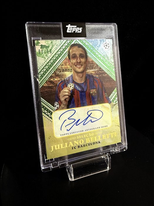 Juliano Belletti Autógrafo /99 - 2024 Topps Seleção