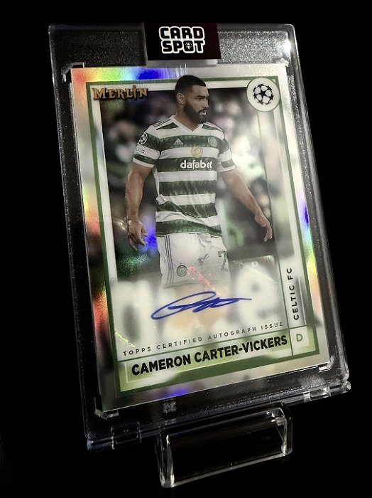 Cameron Carter-Vickers Autógrafo - 2022-23 Topps Merlin UCC