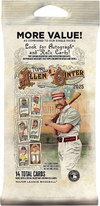 [LACRADO] 2025 Topps Allen & Ginter - Fat Pack 14 cards
