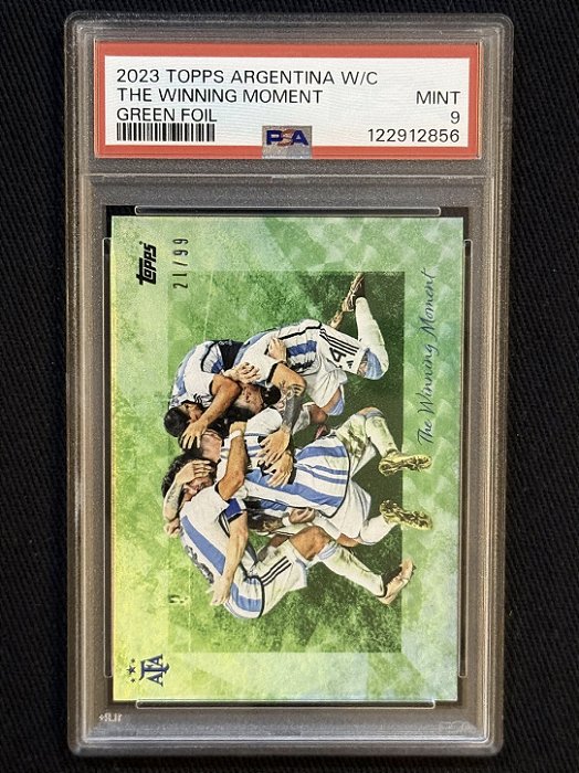 The Winning Moment /99 PSA 9 - 2023 Topps Argentina World Champions
