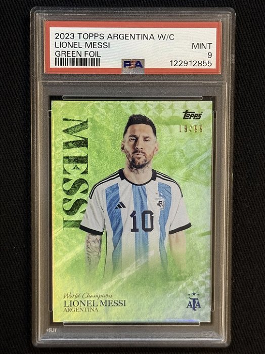 Lionel Messi /99 PSA 9 - 2023 Topps Argentina World Champions