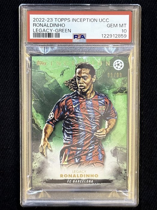 Ronaldinho /99 Legacy PSA 10 - 2022-23 Topps Inception UCC