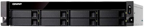 Qnap TVS-872XU-RP - Servidor NAS 8 baias hot-swappable e fonte redundante