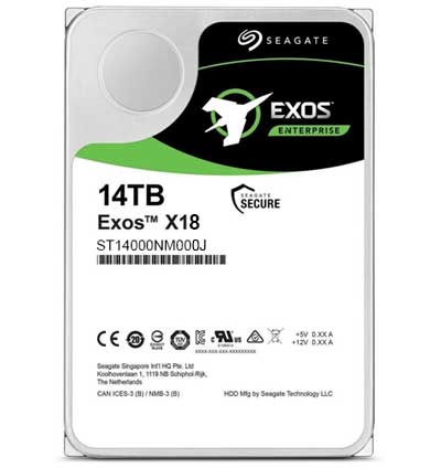 ST14000NM000J Seagate - HD 14TB Enterprise SATA 6Gb/s Exos X18