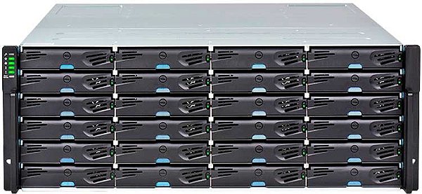 ESDS1024R Gen2 SAN Infortrend - Storage iSCSI/FC/SAS 24 baias