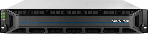 EonStor GS3024UR Infortrend - 2U Unified Storage 24 Bay U.2 NVMe/SSD