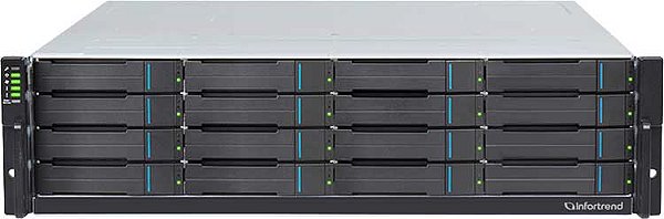 EonStor GSE4016 Gen2 Infortrend - 3U 16 Bay Unified Storage SAN/NAS