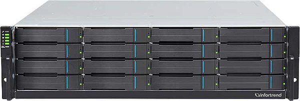EonStor GSE3016 Gen2 Infortrend - 3U 16 Bay Unified Storage SAN/NAS