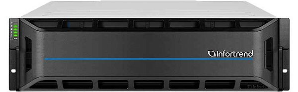 EonStor GSE4016 G3 Infortrend - Unified Storage 16 Bay p/ HDD SAS/SSD