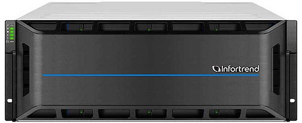 EonStor GSE3024 G3 Infortrend - Unified Storage 24 Bay p/ HDD SAS/SSD