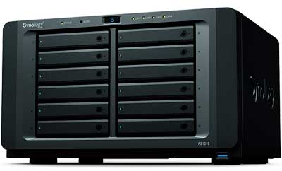 FlashStation Synology FS1018, servidor NAS 12 baias até 144TB SATA
