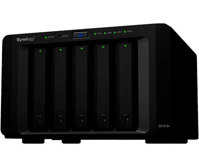 DS1515+ Synology - Storage NAS 5 Baias DiskStation SATA