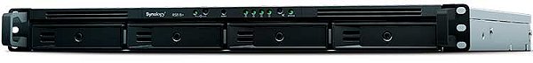 Synology RS818+, NAS storage 4 baias até 56TB Rackstation SATA