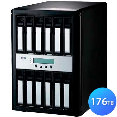 ARC-8050T3-12 Areca - 12 baias storage USB-C / Thunderbolt 3 176TB