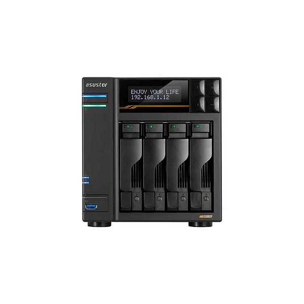 AS6804T Asustor - Storage 4 Bay Lockerstor 4 HDD SATA/NVMe