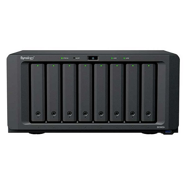 DS1825+ Synology DiskStation - Storage NAS 8 Bay p/ HDD SATA/NVMe