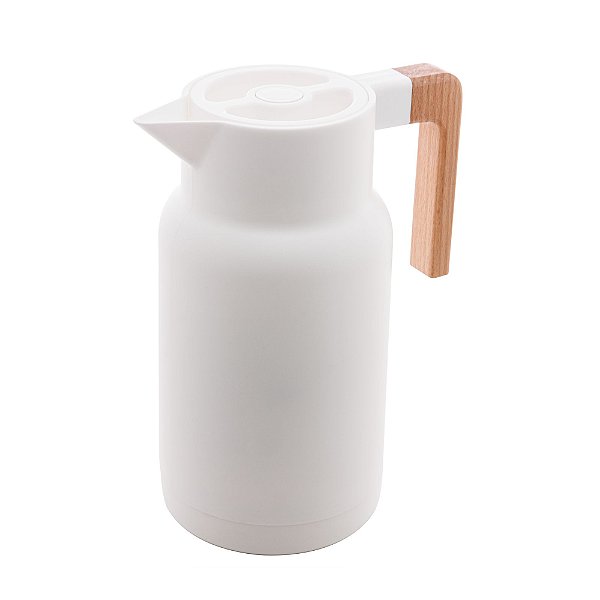 Garrafa Térmica de Plástico Organic Branca 1L