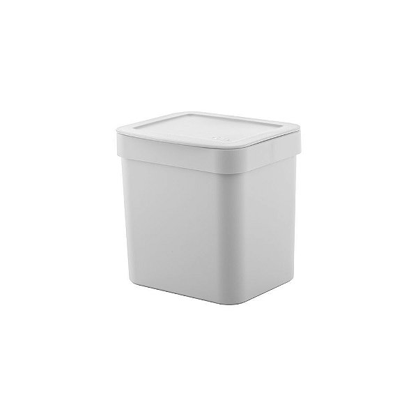 Lixeira Para Pia De Cozinha Trium 2,5 Litros - Branco