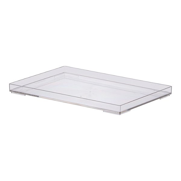 Bandeja Acrilico Organizadora Cristal Luxxor 25x17x2cm
